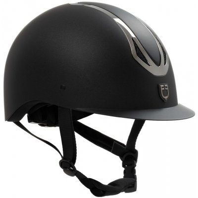 Equestro Jezdecká ochranná helma Azael Black Gunmetal – Zboží Dáma