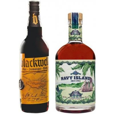 Navy Island XO Reserve 40% 0,7 l + Blackwell 40% 0,7 l (set)