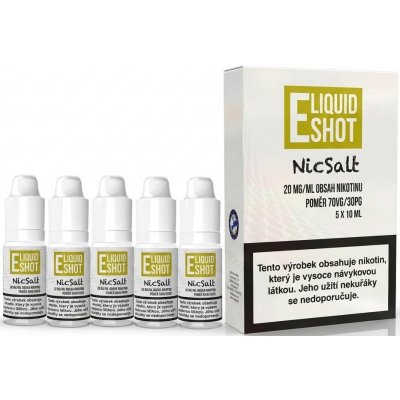 Expran GMBH E-Liquid SHOT SALT PG30/VG70 20mg 5x10ml – Sleviste.cz