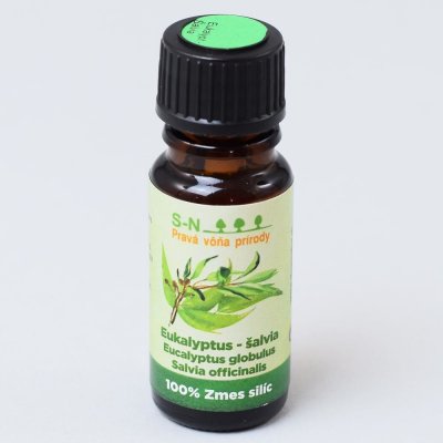 Slow Natur Eukalyptus, šalvěj éterický olej 10 ml – Hledejceny.cz