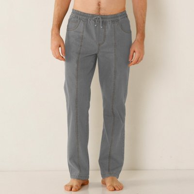 Blancheporte kalhoty z lehkého Denimu šedá – Zboží Dáma