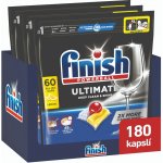Finish Ultimate All in 1 Lemon Sparkle kapsle do myčky 180 ks – Zboží Dáma