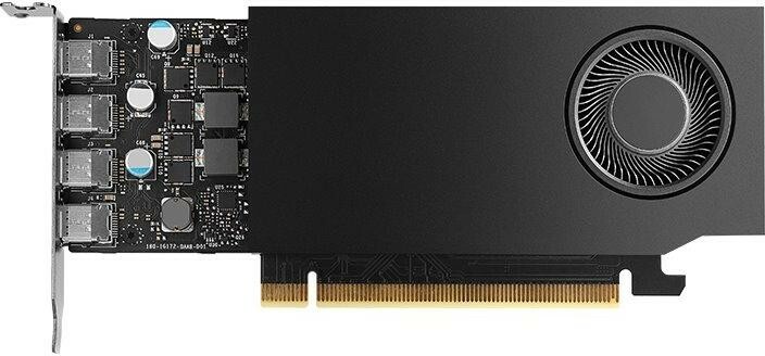 PNY NVIDIA A1000 8GB / 8GB GDDR6 / PCI-E / 4x miniDP / LP bracket / 4x adaptér miniDP > DP