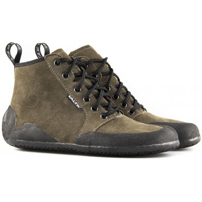 Saltic Barefoot zimní boty Outdoor High Winter olivové – Zboží Mobilmania