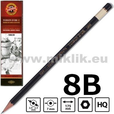 Koh-i-Noor 1900 8B grafitová tužka od 150 Kč - Heureka.cz