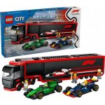 LEGO® City 60445 Kamion F1 s vozy F1 RB20 a AMR24 – Zboží Živě