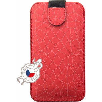 FIXED Soft Slim Pouzdro se zavíráním velikost 6XL+ motiv Red Mesh / PU kůže FIXSOS-RME-6XL+ – Zbozi.Blesk.cz