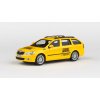 Sběratelský model Abrex Model Škoda Octavia II FL 2008 AAA Taxi 1:43