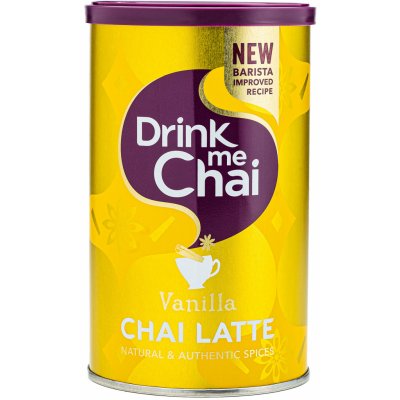 Drink Me Chai Chai Latte Vanilka dóza 250 g – Zboží Dáma