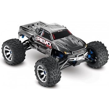 Traxxas Nitro Revo TQi s BlueTooth RTR stříbrná 1:8