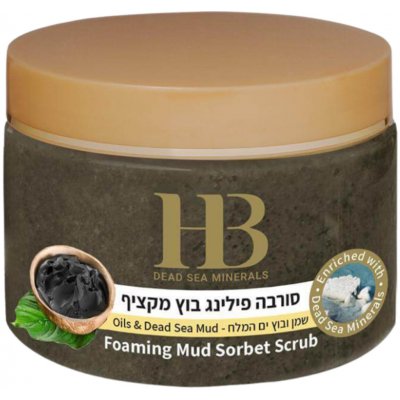 H&B Dead Sea Minerals Pěnový bahenní peeling 450 g – Zbozi.Blesk.cz