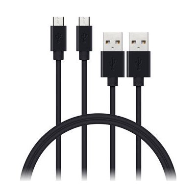 Connect IT CCA-3006-BK Micro USB - USB, 1m, černý, 2ks – Zbozi.Blesk.cz