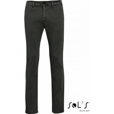 Sol's úplé kalhoty Jules s elastanem šedá uhlová – Zboží Mobilmania