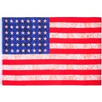 FOSCO Vlajka USA vintage 48 hvězd 155 x 105 cm – Hledejceny.cz
