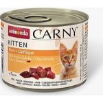 Carny Kitten hovězí tele a kuře 200 g – Zboží Mobilmania