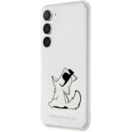 Pouzdro Karl Lagerfeld PC/TPU Choupette Eat Samsung Galaxy S23+ Transparent – Sleviste.cz