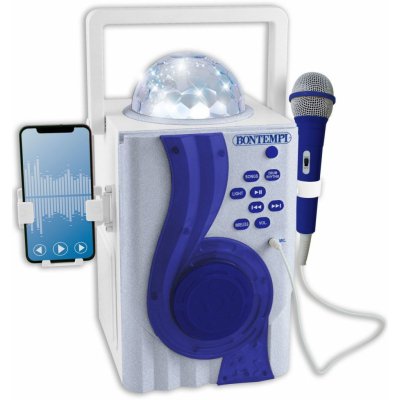 Karaoke boom box s disco světelnými efekty – Zbozi.Blesk.cz