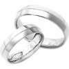 Prsteny Aumanti Snubní prsteny 153 Platina bílá