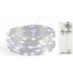 senzanakupy Vánoční mikro řetěz na baterie 2 m 20 LED studená bílá – Hledejceny.cz