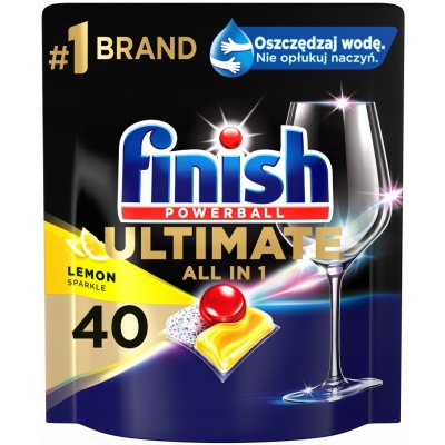 Finish kapsle do umývačky riadu Quantum Ultimate Lemon 40 ks – Zbozi.Blesk.cz