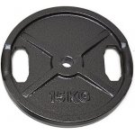 FitnessLine Kotouč litinový 30 mm - 15 kg – Zboží Dáma