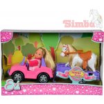 Simba Steffi Love Evička jeep + koník – Hledejceny.cz