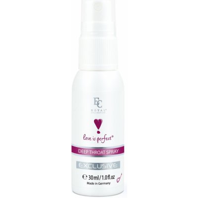 Love is Perfect Sprej na hluboký orál Deep Throat Spray 30 ml – Hledejceny.cz