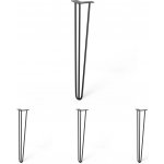 Walteco Hairpin 50538BP1 černá 4 ks – Zboží Dáma