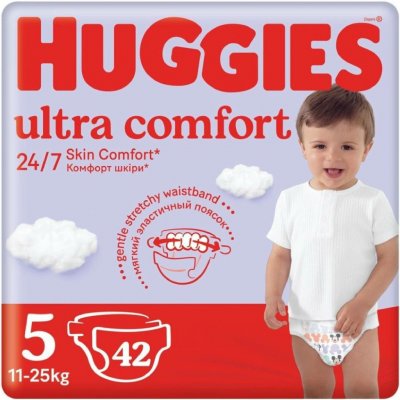 Huggies Little Movers 5 11-25 kg 42 ks – Hledejceny.cz