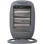 Solight Stojanový krb s elektrickou topnou funkcí 1200 W 28 x 52 x 38 cm šedý – Sleviste.cz