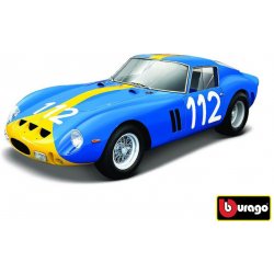 Bburago Ferrari Racing 250 GTO modrá 18 26305 1:24