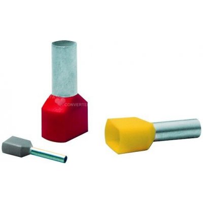 Dutinka lisovací dvojitá izol. DID 1,0-10 rudá – Hledejceny.cz