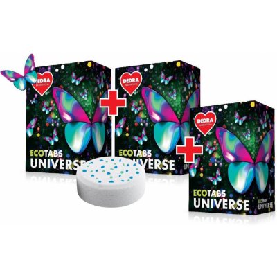 ECOTABS UNIVERSE SADA 2+1 EKO TABLETY na bílé i barevné prádlo 78 tablet – Sleviste.cz