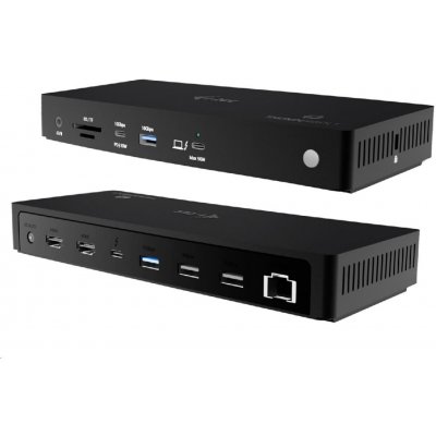 i-Tec Thunderbolt4 3x Display Docking Station, Power Delivery 96W TB4TRIPLEDOCKPD – Hledejceny.cz