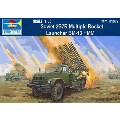 Trumpeter Soviet 2B7R Multiple Rocket Launcher BM 13 HMM 1:35