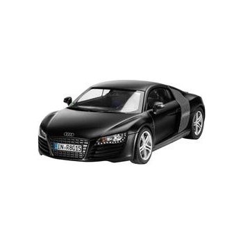 Revell Model Kit Plastic car 07057 Audi R8 černá 1:24