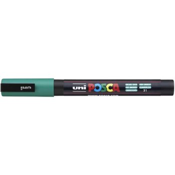 POSCA akrylový popisovač - smaragdový 0,9 - 1,3 mm