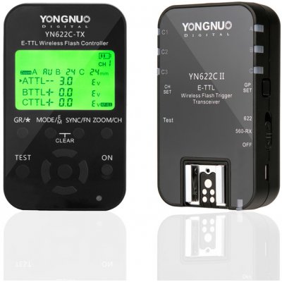 Yongnuo YN622C-TX a YN622C II Canon – Zboží Mobilmania