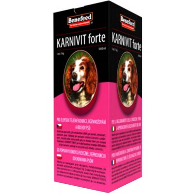 Karnivit Forte pro psy v zátěži 1 l – Hledejceny.cz