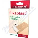 Fixaplast Classic náplast textilní s polštářkem 1 m x 8 cm – Zboží Dáma