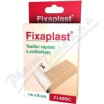 Fixaplast Classic náplast textilní s polštářkem 1 m x 8 cm – Hledejceny.cz