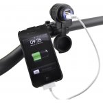 Dvojitá USB zásuvka s uchycením na řídítka – Hledejceny.cz