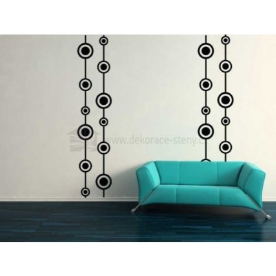 dekorace-steny.cz 060 - Samolepící dekorace - Retro řetězy - 30 x 250 cm – Zboží Dáma