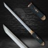 Meč pro bojové sporty Japan Swords Kanbun Shinto Sunnobi tanto - Aikuchi