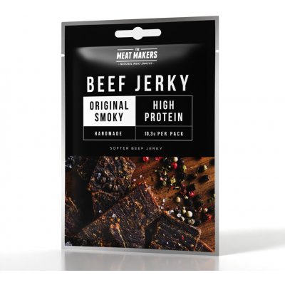The Meat Makers Beef Jerky Original Smoky 25 g – Hledejceny.cz