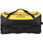 Travelite Basics Wheeled Duffle exp. Black/yellow 119 L TRAVELITE-96284-89 – Sleviste.cz