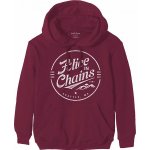 Alice in Chains mikina Circle Emblem Maroon Red – Sleviste.cz