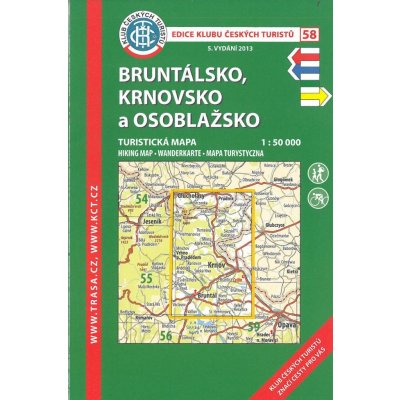 BRUNTÁLSKo KRNOVSKO A OSOBLAŽSKO 1:50 000 58