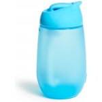 Munchkin hrneček s brčkem Simple Clean modrý 296 ml – Sleviste.cz