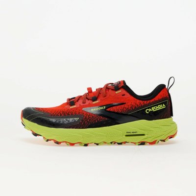 Brooks Cascadia 18 M Cherry Tomato/Lime/Black – Zboží Dáma